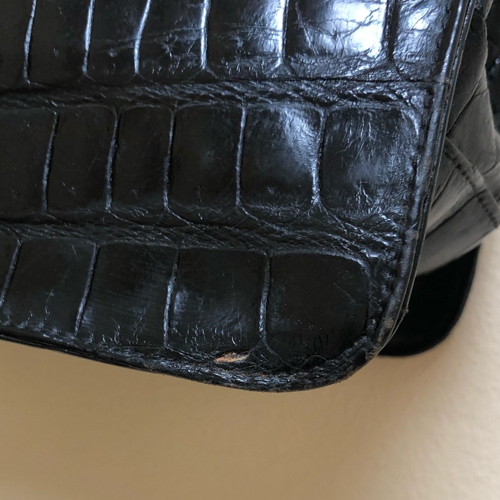 🐊 Saks vintage (genuine) alligator skin bag 🐊 - Picture 7 of 16